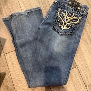 Stylish Miss Me Embroidered Women's Jeans